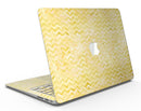 Shabby Chic Yellow Watercolor Pattern - MacBook Air Skin Kit