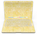 Shabby Chic Yellow Watercolor Pattern - MacBook Air Skin Kit