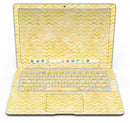 Shabby Chic Yellow Watercolor Pattern - MacBook Air Skin Kit