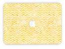 Shabby Chic Yellow Watercolor Pattern - MacBook Pro with Retina Display Full-Coverage Skin Kit