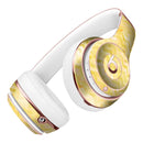 Shabby Chic Yellow Watercolor Pattern Full-Body Skin Kit for the Beats by Dre Solo 3 Wireless Headphones