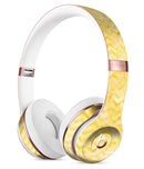 Shabby Chic Yellow Watercolor Pattern Full-Body Skin Kit for the Beats by Dre Solo 3 Wireless Headphones
