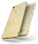 Shabby Chic Yellow Watercolor Pattern - Skin-kit for the iPhone 8 or 8 Plus