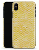 Shabby Chic Yellow Watercolor Pattern - iPhone X Clipit Case