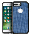 Shades of Blue Horizonantal Chevron Pattern - iPhone 7 Plus/8 Plus OtterBox Case & Skin Kits