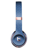 Shades of Blue Horizonantal Chevron Pattern Full-Body Skin Kit for the Beats by Dre Solo 3 Wireless Headphones