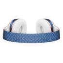Shades of Blue Horizonantal Chevron Pattern Full-Body Skin Kit for the Beats by Dre Solo 3 Wireless Headphones