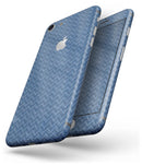 Shades of Blue Horizonantal Chevron Pattern - Skin-kit for the iPhone 8 or 8 Plus