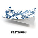 Shades of Blue Whispy Feathers - Premium Protective Decal Skin-Kit for the Apple Credit Card