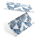 Shades of Blue Whispy Feathers - Premium Protective Decal Skin-Kit for the Apple Credit Card