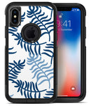 Shades of Blue Whispy Feathers - iPhone X OtterBox Case & Skin Kits