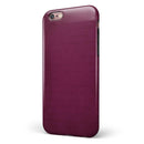 Shades of Burgundy Over Vintage Script iPhone 6/6s or 6/6s Plus 2-Piece Hybrid INK-Fuzed Case