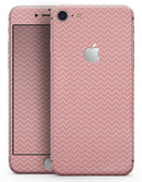 Shades of Coral Chevron Pattern - Skin-kit for the iPhone 8 or 8 Plus
