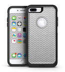 Shades of Gray Horizontal Chevron - iPhone 7 or 7 Plus Commuter Case Skin Kit