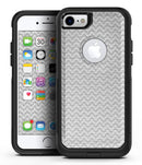 Shades of Gray Horizontal Chevron - iPhone 7 or 7 Plus Commuter Case Skin Kit