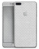 Shades of Gray Horizontal Chevron - Skin-kit for the iPhone 8 or 8 Plus