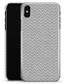 Shades of Gray Horizontal Chevron - iPhone X Clipit Case