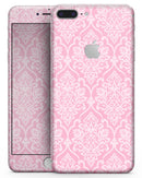 Shades of Pink Damask Pattern - Skin-kit for the iPhone 8 or 8 Plus