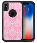 Shades of Pink Damask Pattern - iPhone X OtterBox Case & Skin Kits