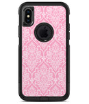 Shades of Pink Damask Pattern - iPhone X OtterBox Case & Skin Kits