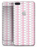 Shades of Pink Glitter Shells - Skin-kit for the iPhone 8 or 8 Plus
