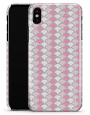 Shades of Pink Glitter Shells - iPhone X Clipit Case