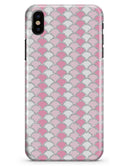 Shades of Pink Glitter Shells - iPhone X Clipit Case