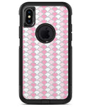 Shades of Pink Glitter Shells - iPhone X OtterBox Case & Skin Kits