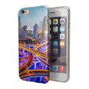 Shanghia City Life iPhone 6/6s or 6/6s Plus 2-Piece Hybrid INK-Fuzed Case