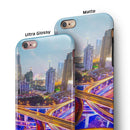 Shanghia City Life iPhone 6/6s or 6/6s Plus 2-Piece Hybrid INK-Fuzed Case