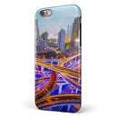 Shanghia City Life iPhone 6/6s or 6/6s Plus 2-Piece Hybrid INK-Fuzed Case