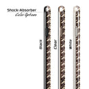 Sharp Brown and Tan Pattern iPhone 6/6s or 6/6s Plus 2-Piece Hybrid INK-Fuzed Case