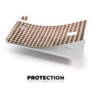 Sharp Brown and Tan Pattern - Premium Protective Decal Skin-Kit for the Apple Credit Card