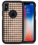 Sharp Brown and Tan Pattern - iPhone X OtterBox Case & Skin Kits