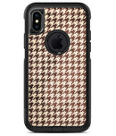 Sharp Brown and Tan Pattern - iPhone X OtterBox Case & Skin Kits