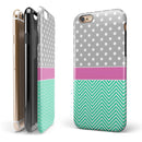 Sharp_Chevron_White_and_Mint_Green_with_Light_Gray_Polka_and_Pink_Stripe_-_iPhone_6s_-_Gold_-_Black_Rubber_-_Hybrid_Case_-_Shopify_-_V10_SMALL.jpg
