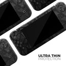 Shattered Black Polygon // Skin Decal Wrap Kit for Nintendo Switch Console & Dock, Joy-Cons, Pro Controller, Lite, 3DS XL, 2DS XL, DSi, or Wii - Vinyl Skin Wrap for Nintendo Switch 2, OLED, Lite, Pro Controller, Wii & Classic Handhelds