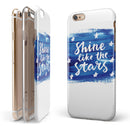 Shine Like the Stars iPhone 6/6s or 6/6s Plus 2-Piece Hybrid INK-Fuzed Case