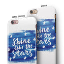 Shine Like the Stars iPhone 6/6s or 6/6s Plus 2-Piece Hybrid INK-Fuzed Case