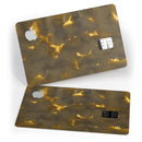 Shining Golden Dust - Premium Protective Decal Skin-Kit for the Apple Credit Card