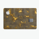 Shining Golden Dust - Premium Protective Decal Skin-Kit for the Apple Credit Card