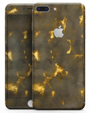 Shining Golden Dust - Skin-kit for the iPhone 8 or 8 Plus