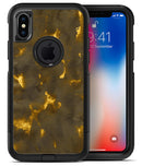 Shining Golden Dust - iPhone X OtterBox Case & Skin Kits