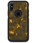 Shining Golden Dust - iPhone X OtterBox Case & Skin Kits