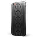 Shiny Black Tire Tread iPhone 6/6s or 6/6s Plus 2-Piece Hybrid INK-Fuzed Case