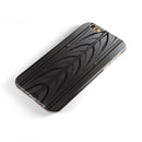 Shiny Black Tire Tread iPhone 6/6s or 6/6s Plus 2-Piece Hybrid INK-Fuzed Case