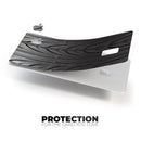 Shiny Black Tire Tread - Premium Protective Decal Skin-Kit for the Apple Credit Card