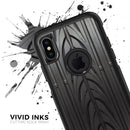 Shiny Black Tire Tread - Skin Kit for the iPhone OtterBox Cases