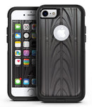 Shiny Black Tire Tread - iPhone 7 or 7 Plus Commuter Case Skin Kit