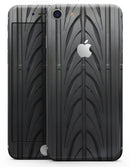 Shiny Black Tire Tread - Skin-kit for the iPhone 8 or 8 Plus